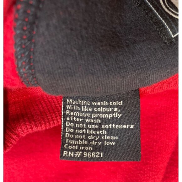 Vintage Ahead Authentics Salty Dog Cafe Mens Red Crewneck Sweatshirt XL - Picture 8 of 9